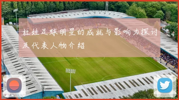 杜姓足球明星的成就与影响力探讨及代表人物介绍